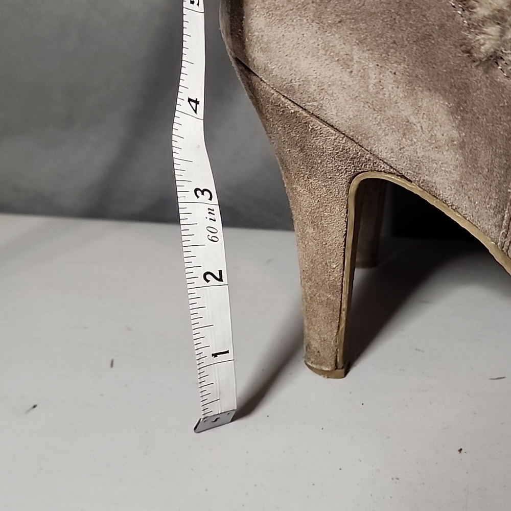 Nine West Fur-Trimmed Heeled Boots - Picture 4 of 8